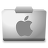 White Mac Icon 48x48 png